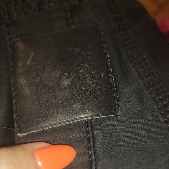 Brax Cooper black flat front pants 38 regular - Picture 7 of 7